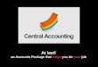 Central Accounting ERP Application