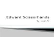 Edward scissorhands