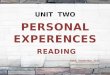 Unit 2   reading  english 11
