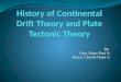 continental theory and plate tectonic