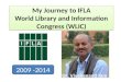 VIVEKANAND JAIN : My journey to ifla wlic seminars
