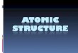 Chapter 2 - Atomic structure