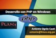 Desarrollando con PHP en Windows