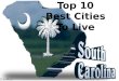Top 10 Best Cities to Live in SC