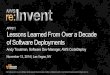 (APP311) Lessons Learned From Over a Decade of Deployments at Amazon | AWS re:Invent 2014