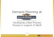 Demand Planning Design at Ghirardelli (IBF Conference)