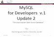 MySQL for Developers