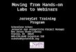 Jersey Cat Training Program