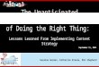 The Unanticipated Consequences of Doing the Right Thing: Lessons Learned from Implementing Content Strategy | NAGW 2014