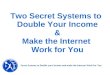 Double your income this year