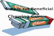Benefits of chewing gum
