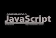 Evento Front End SP - Organizando o Javascript