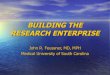 Building the Research Enterprise