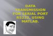 Transmisión de datos por puerto serial rs232 english