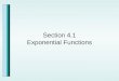 4 1 Exponential Functions