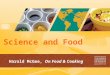 José Andrés George Washington University Food Course: Class 4, The Science of Food