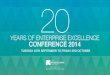 Julie Madigan - Overview of the Conference and Major Themes of 20 Years of Enterprise Excellence