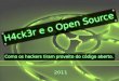 Hackers open source
