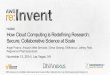 (HLS303) How Cloud Computing is Redefining Research: Secure, Collaborative Science at Scale | AWS re:Invent 2014