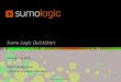 Sumo Logic QuickStart Webinar 10/15: How to Analyze All Your Machine Data