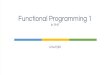 Functional Programming In PHP I