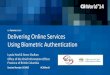 Delivering Online Services Using Biometric Authentication