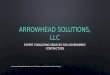 Arrowhead Solutions, LLC Company Overview