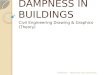 Dampness in buildings