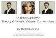Andrew Goodwin Theory Analysis By Rezma Jusna