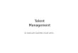 Talent managment