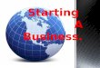 Starting a business tutorial
