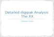 Digipak analysis the xx