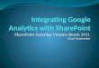 Integrating Google Analytics into SharePoint