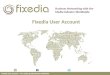 Fixedia User Account