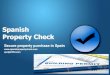 Spanish Property Check