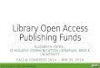 Library Open Access Publishing Funds