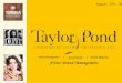 Taylor & Pond Artist Brand Management: Digital Marketing and Analytics