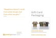 Gift card and voucher packaging