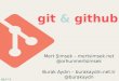 Git&GitHub @ Android Developer Days ADD 2013 / @burakaydn
