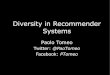 Diversità per Recommender Systems