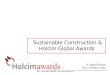 Holcim awards for sustainable construction