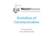 Evolution of Communication Business Dinner Speech
