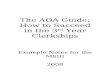 The AOA Guide: How to Succeed in the 3rd Year Clerkships