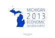 Michigan 2013 economic outlook survey program