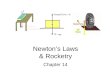 Physics 504 chapter  14 newton's laws & rocketry