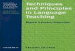 Techniques & principles in language teaching