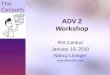 Form ADV 2 Workshop