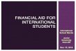 US Financial Aid for International 2014