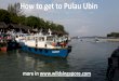 Pulau ubin   how to get there