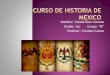 Curso de historia de mexico